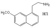 2-(7-甲氧基萘-1-基)乙胺盐酸盐